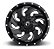 Roda Fuel Cleaver D574  18x9  6x135/6x139.7  +1mm  Preto Brilhante Fresado - Imagem 2