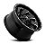 Roda Fuel Cleaver D574  20x9  6x135/6139.7  +1mm  Preto Brilhante Fresado - Imagem 2