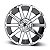 Roda Fuel Contra D614 20x9 8x165.1 +1mm  Cromado - Imagem 3