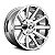 Roda Fuel Contra D614 20x9 8x165.1 +1mm  Cromado - Imagem 1