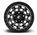 Roda Fuel Covert  D716  20x09  8x165.1   +1mm Grafite c/ Borda Preta - Imagem 2