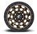 Roda Fuel Covert D696 20x09 8x165.1 +1mm Bronze c/ Borda Preta - Imagem 1