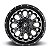 Roda Fuel Crush D561 18x9 8x165,1 +20mm  Grafite c/ Borda Preta - Imagem 3