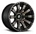 Roda Fuel Diesel D636 20x9 6x139.7  +20mm  Bronze - Imagem 1
