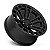 Roda Fuel Heater D718 18x9 6x139.7 +1mm  Preto Fosco - Imagem 2