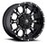 Roda Fuel Krank D517  18x9  8x165.1 +20mm  Preto Brilhante Fresado - Imagem 1