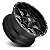 Roda Fuel Maverick D538 22x12 8x165.1 -44mm  Preto Fosco Fresado - Imagem 3
