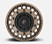 Roda Fuel Militia D725 20x10 8x165.1 -18mm Bronze c/ Preto Fosco - Imagem 2