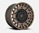 Roda Fuel Militia D725 20x10 8x165.1 -18mm Bronze c/ Preto Fosco - Imagem 1