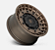 Roda Fuel Militia D725 20x10 8x165.1 -18mm Bronze c/ Preto Fosco - Imagem 3