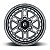 Roda Fuel Nitro D668 17x9 6x139.7 -12mm  Cinza Fosco - Imagem 3
