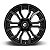 Roda Fuel Rage D711 20x10 8x165.1 -18mm Preto Brilhante Fresado - Imagem 3