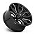 Roda Fuel Rage D711 20x10 8x165.1 -18mm Preto Brilhante Fresado - Imagem 2