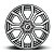 Roda Fuel Rage D713 20x9 6x135/6x139.7  +1mm  Cinza - Imagem 3