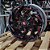 Roda Fuel Reaction D755 18x9 6x135/6x139.7 +1mm Preto Brilhante c/ Vermelho Fresado - Imagem 5