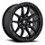 Roda Fuel Rebel D679 20x10 5x139.7 -18mm  Preto Fosco - Imagem 1