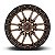 Roda Fuel Rebel D681 18x9 6x139.7 +20mm  Grafite Borda Preta - Imagem 3
