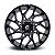 Roda Fuel Runner D741 22x10 8x165.1 -18mm  Preto Brilhante Fresado - Imagem 2