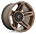 Roda Fuel SFJ D765  20x12.5 6x135/6x139.7  -44mm  Bronze - Imagem 1
