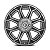 Roda Fuel Siege D705 20x9 8x165.1 +20mm   Cinza - Imagem 3