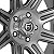 Roda Fuel Siege D705 20x9 8x165.1 +20mm   Cinza - Imagem 4