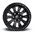 Roda Fuel Tactic D630 17x9 5x127  -12mm   Preto Fosco - Imagem 3