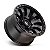 Roda Fuel Tactic D630 17x9 5x127  -12mm   Preto Fosco - Imagem 2