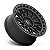 Roda Fuel Trigger D759 20x9 6x139.7 +1mm  Preto Fosco  Bronze Fresado - Imagem 2