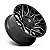 Roda Fuel Twitch D769 20x9 8x165.1 +1mm  Preto Brilhante Fresado - Imagem 2