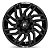 Roda Fuel Typhoon D776 20x9  8x165.1  +1mm Preto Brilhante - Imagem 3