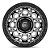 Roda Fuel Unit Fake Beadlock D784  17x9  5x127  -12mm  Cinza Borda Preta - Imagem 1