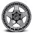 Roda Fuel Warp D734 17x9 6x139.7 +1mm  Grafite Fosco - Imagem 3