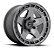 Roda Fuel Warp D734 17x9 6x139.7 +1mm  Grafite Fosco - Imagem 1
