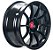 Roda Gisa BLZ D9059 20x9 6x139.7  +20mm   Preto Fresado - Imagem 1