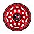 Roda Gisa Buck D3358  20x9 6x139.7 +25mm   Vermelha - Imagem 3