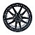 Roda Gisa D542 20x9 6x139.7 0mm Preto - Imagem 2
