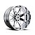 Roda Hostile Alpha H109 22x12 8x165.1 -44mm Cromado - Imagem 1