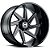 Roda Hostile Dagr H119 22x12 8x165.1 - 44mm  Preto - Imagem 1