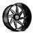 Roda Hostile Dagr H119 22x12 8x165.1 -44mm  Preto Fresado - Imagem 1