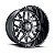 Roda Hostile Diablo H128 22x10 8x165.1 -25mm Preto Fresado - Imagem 1