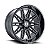 Roda Hostile Maniac H126 20x10 5x127 -19mm Preto Fresado - Imagem 1