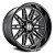 Roda Hostile Maniac H126 20x10 8x165.1  -19mm  PRETO - Imagem 1