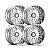 Roda Hostile Omega H121 22x12 8x165.1 -44mm Cromado - Imagem 2