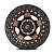Roda Fuel Warp D119 c/ Beadlock 17x9 6x139.7 -15mm Bronze Fosco - Imagem 3