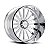Roda Hostile Titan HF127 Forjada 30x14  8x165.1 -76mm Cromada - Imagem 1