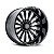 Roda Hostile Twist HF21 Forjada 24x10 8x165.1  -20mm Preta - Imagem 1
