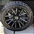 Roda Hostile Typhoon H123 20x10 5x139.7 -19mm Preto - Imagem 4