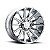 Roda Hostile Typhoon H123 22x10 6x139.7 -25mm Cromado - Imagem 1