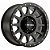 Roda Method MR305 17x8.5  6x139.7  0mm  Prata c/ Centro Preto - Imagem 1