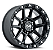 Roda MKW M205 Series 17x8.5  5x127  0mm   Cinza Borda Preta - Imagem 1
